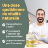 Suppléments Champignons 6 en 1 : Reishi, Lion's Mane, Cordyceps, Chaga, Shiitake, Maitake - 120 Capsules Végétales