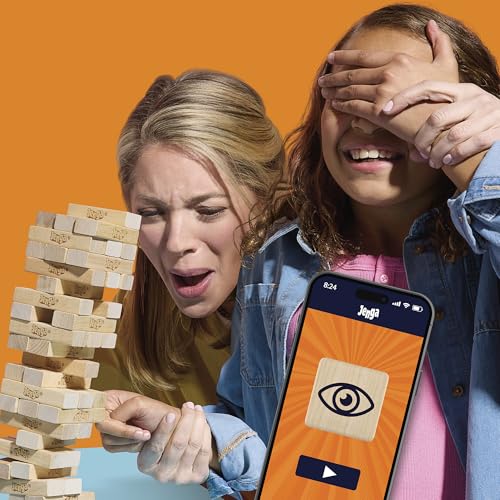 Jenga, le jeu classique avec dé numérique pour plus de suspense et de défis