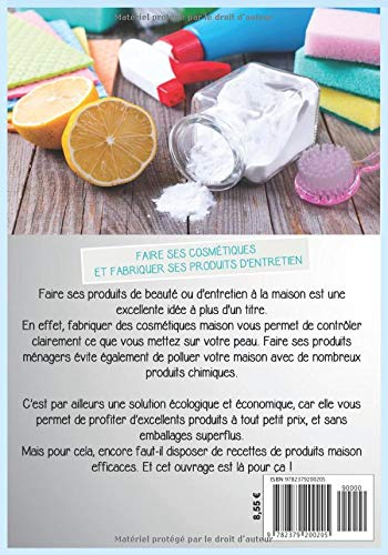 Guide DIY : Cosmétiques Maison & Produits d'Entretien Écologiques et Économiques