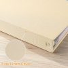 Album Photo Scrapbooking DIY avec Couverture en Lin Beige et 20 Pochettes - Idéal pour Cadeaux Mariage, Anniversaire, Voyage