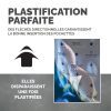 Fellowes Pochette de Plastification A4 80 microns - Pack de 100 Feuilles Plastifieuse - Finition Brillante Haute Qualité