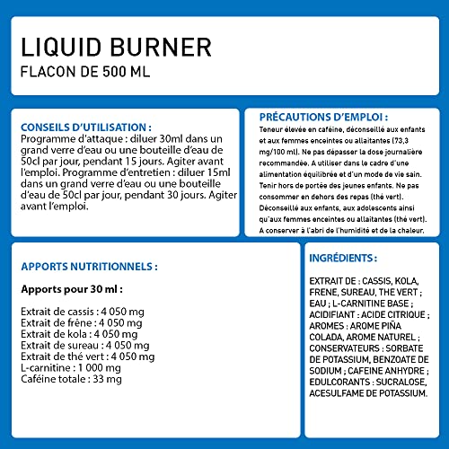 PACK Objectif Minceur BRULE GRAISSE IRON ULTRA FAT BURNER E.A.A + LIQUID BURNER Eric Favre