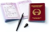 Passeport pour la Retraite : Livre d'Or Original pour Collègue - Cadeau Pot de Départ Inoubliable