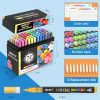 NICETY 72 Feutres Acryliques à Pointe Pinceau - Marqueurs Peinture Multi-Supports pour Artistes et Débutants