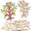 Baker Ross Kits d'Arbre Généalogique en Bois pour Enfants - Lot de 2, Loisirs Créatifs DIY