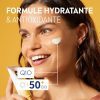 NIVEA SUN Crème UV Visage Anti-Âge Q10 FPS 50 - Protection Solaire UVA/UVB & Lumière Bleue - Prévient Le Vieillissement Cutané - 50 ml