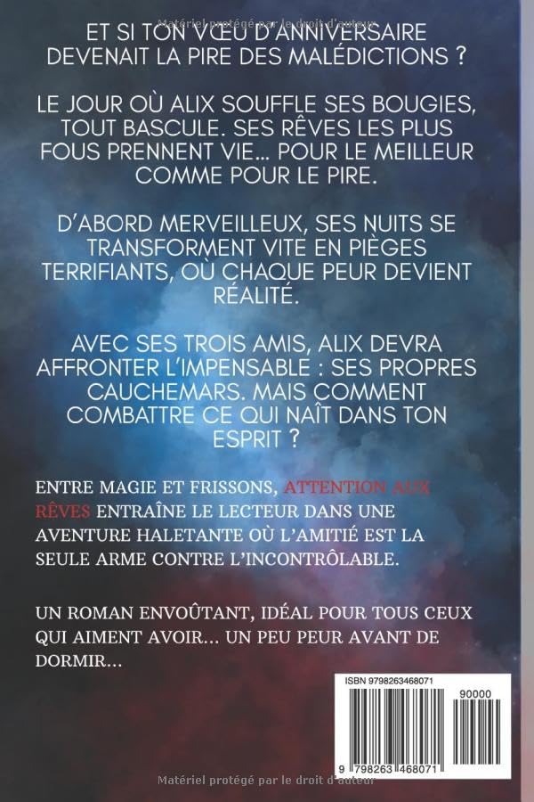 Attention aux rêves : Roman jeunesse de suspense et d'horreur par K.L. Blackmoore
