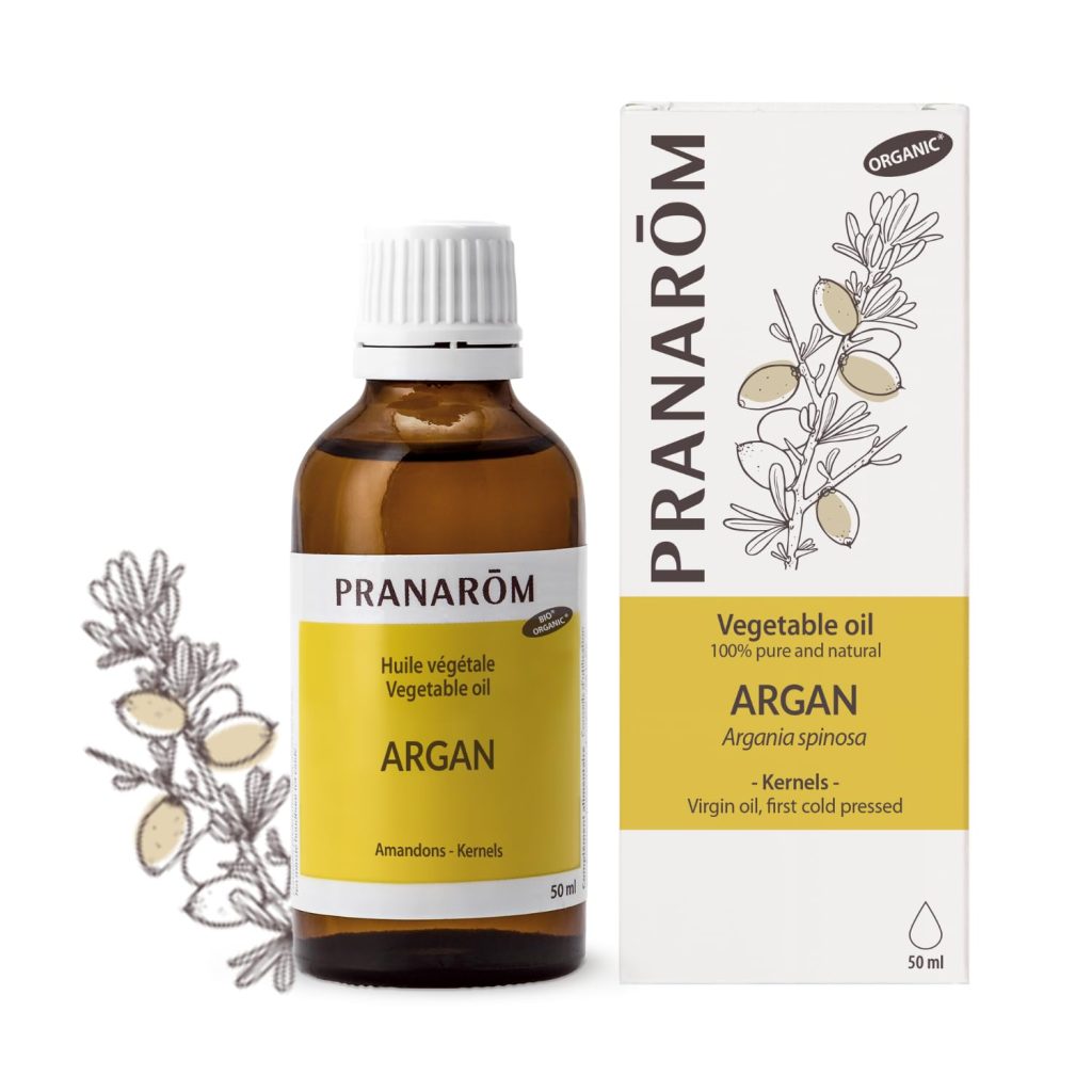 Pranarôm Huile Végétale d'Argan Bio 50ml - Soin Anti-Âge Réparateur et Protecteur