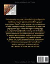 Les Plus Belles Villes du Monde : Livre de Coloriage de Lieux Incroyables et Réels pour un Voyage Créatif et Apaisant