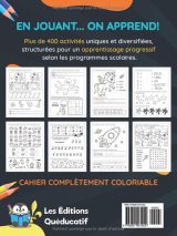 Mon Super Cahier d'Activités Maternelle: Plus de 400 Exercices Éducatifs pour Enfants de 4 à 7 Ans