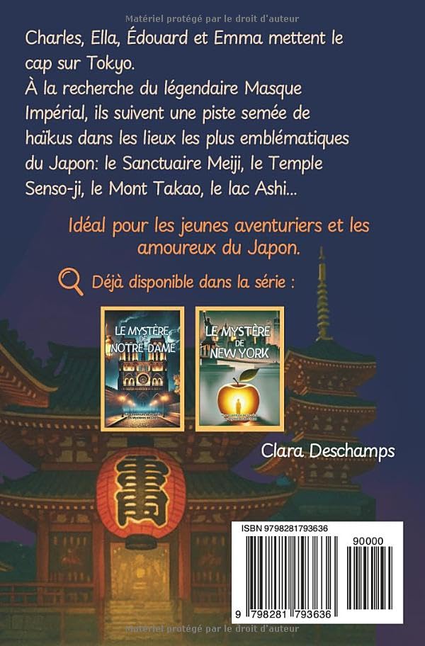 Le Mystère de Tokyo : Roman d'aventure et d'enquête pour jeunes lecteurs au cœur du Japon