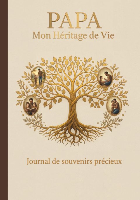 Papa, Mon Héritage de Vie : Journal-Mémoire à Compléter pour Transmettre Souvenirs et Valeurs