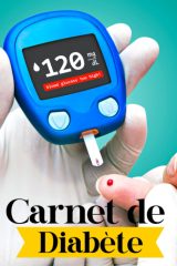 Carnet de suivi de glycémie : 2 ans de suivi hebdomadaire et mensuel pour le diabète de type 1 et 2