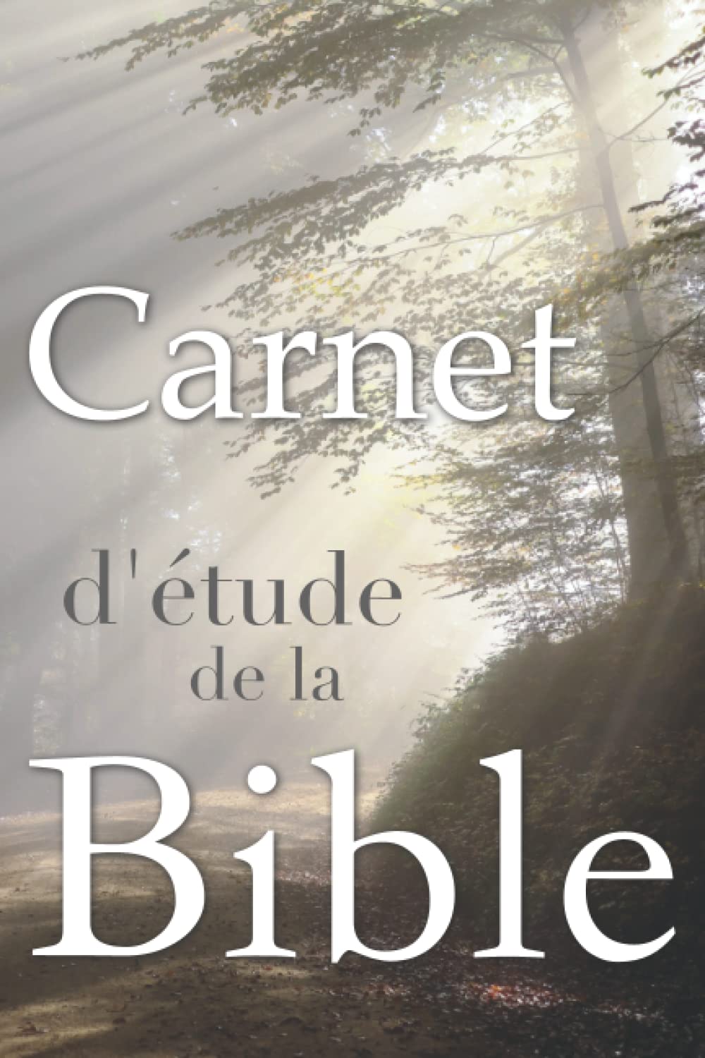 Carnet d'étude de la Bible : Journal personnel pour noter et retrouver vos réflexions sur les versets bibliques