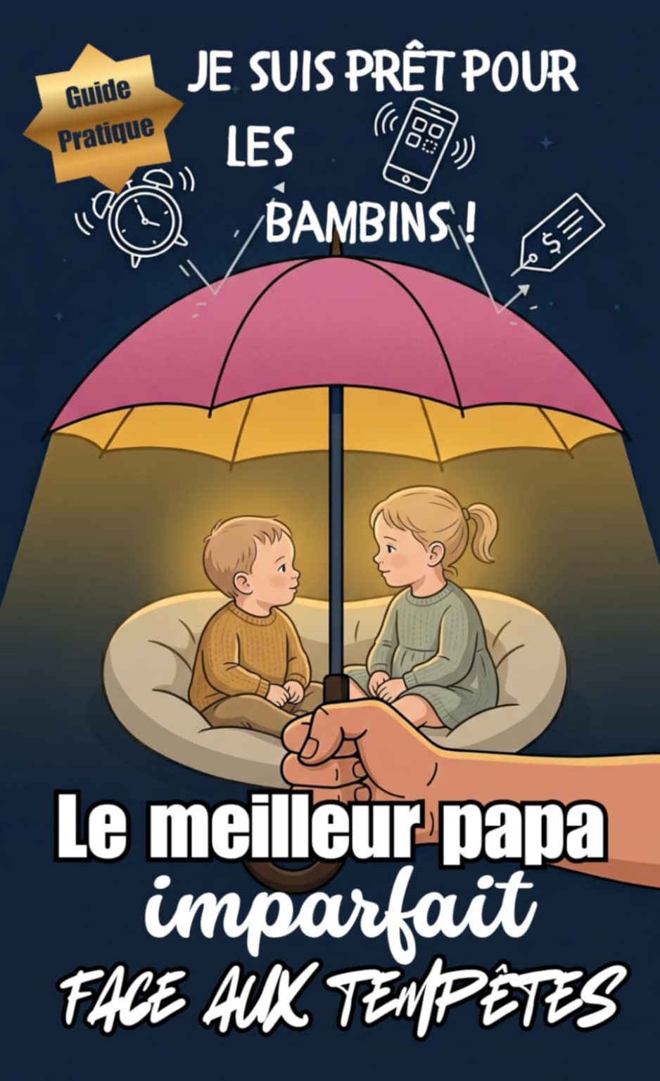 Le meilleur papa imparfait face aux tempêtes : Guide stoïcien et minimaliste de survie pour pères d'enfants de 1 à 4 ans
