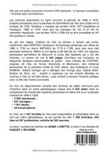 Villy - Arbre Généalogique des Familles : Registres d'État Civil et Paroissiaux (1669-1928) - Tome I