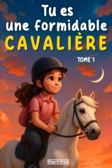 Tu es une formidable cavalière fille : Livre d'équitation pour enfants, histoires merveilleuses pour la confiance en soi, l'amitié, la motivation et le lien cheval-cavalière [IMAGES COULEUR]