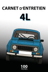 Carnet d'Entretien Renault 4L : Suivi Complet pour Véhicule de Collection - Format A5, 100 Fiches