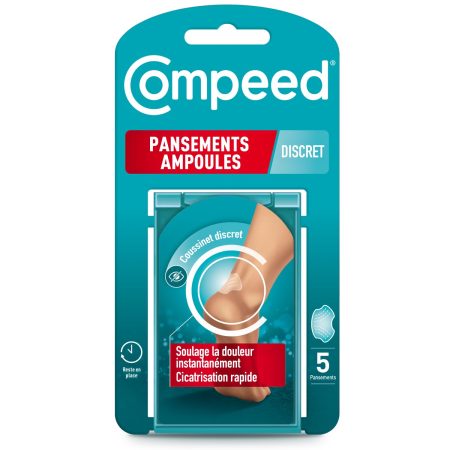 Compeed® Pansements Ampoules Escarpins : Soin Hydrocolloïde Discret pour Cicatrisation Rapide