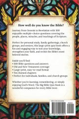 The Big Bible Quiz Book: 500 Questions & Answers from Genesis to Revelation - Large Print Scripture Trivia for Seniors, Family Bible Study & Church Groups