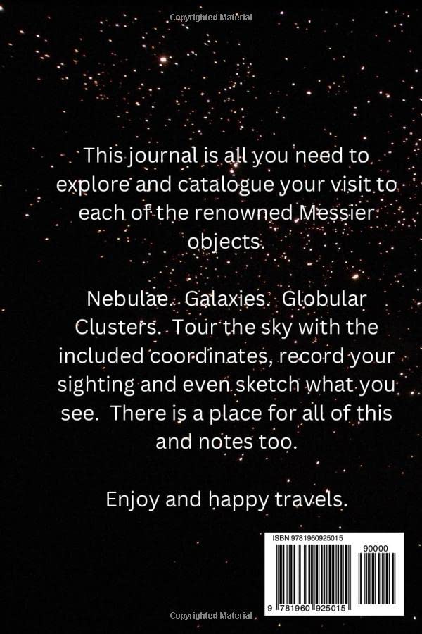 An Astronomer's Journal: Messier Edition - Le Carnet Essentiel pour Explorer le Ciel
