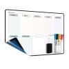 Calendrier Adhésif Tableau Blanc Planning Mensuel - Planificateur Hebdomadaire Effaçable 42x28cm