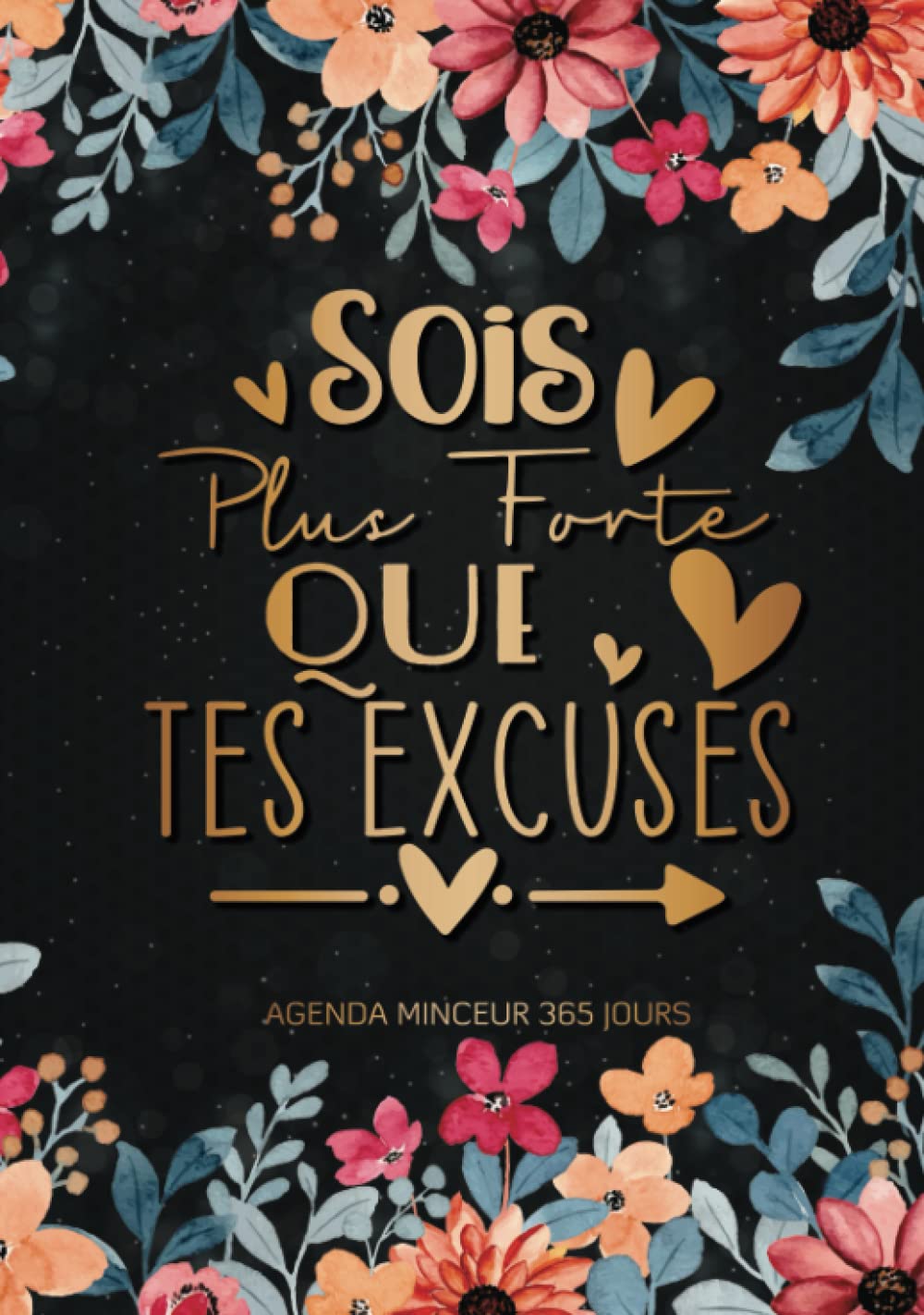 Mon Agenda Minceur 365 Jours : Carnet de Suivi Alimentaire et Rééquilibrage pour Femme