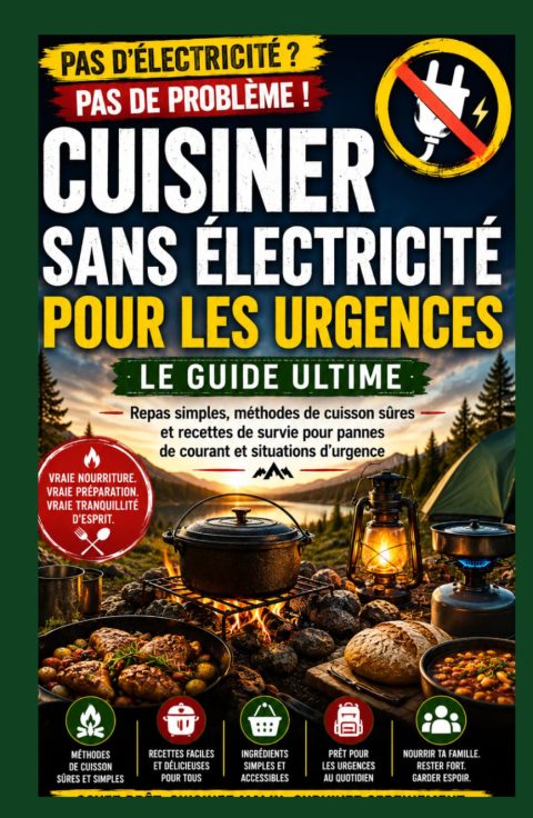 Guide de cuisson sans électricité pour les urgences : Repas simples, méthodes sûres et recettes de survie face aux pannes de courant