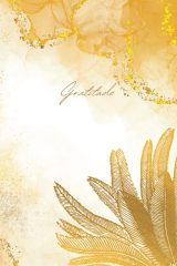 Carnet de Gratitude: Gold Festif - Journal Guidé pour Cultiver la Reconnaissance Quotidienne