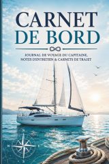 Carnet de Bord Bateau: Journal de Navigation Essentiel pour Capitaines et Navigateurs – 150 Pages pour Logs de Voyage et Entretien