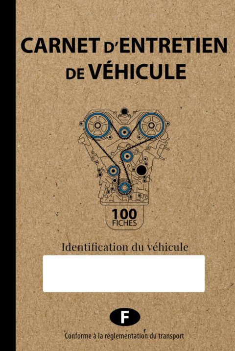 Carnet d'Entretien Véhicule A5 - Suivi Complet et Organisé pour Voitures, Camions, Autocars