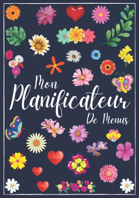 Planificateur de Menus Hebdomadaire et Liste de Courses Détachable : Organisez Vos Repas Facilement