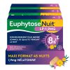 Euphytose Nuit LP Mélatonine 1,9 mg - Complément Alimentaire Sommeil Adulte - Favorise l'Endormissement et la Qualité du Sommeil - Libération Prolongée 8H - Valériane - 45 Nuits