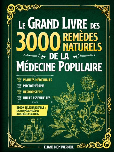 Le Grand Livre des 3000 Remèdes Naturels : Huiles Essentielles, Argent Colloïdal, Phytothérapie et Plus Encore