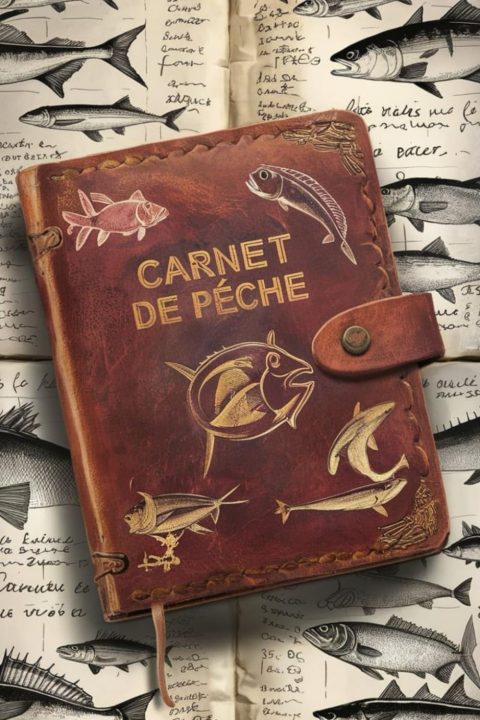 Carnet de Pêche Premium : Journal de Bord Complet pour Pêcheurs - Suivi des Prises, Conditions Météo, Appâts et Lieux