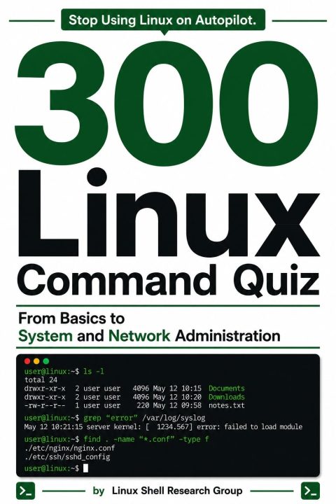 300 Quizz Linux : Administration Système et Réseau, des Bases à l'Expertise