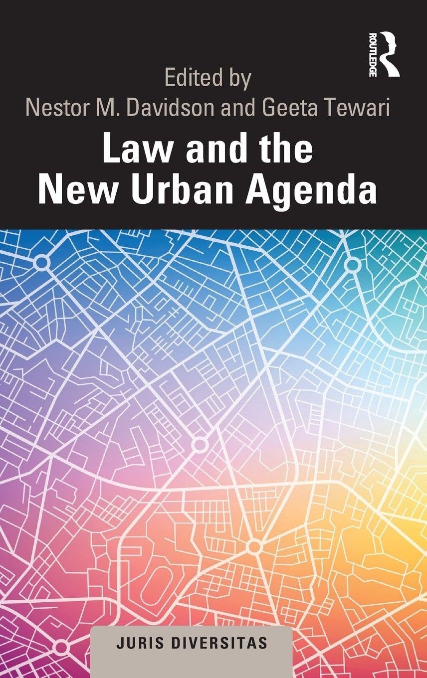 Law and the New Urban Agenda : Analyse Juridique des Défis et Opportunités de l'Urbanisation Durable