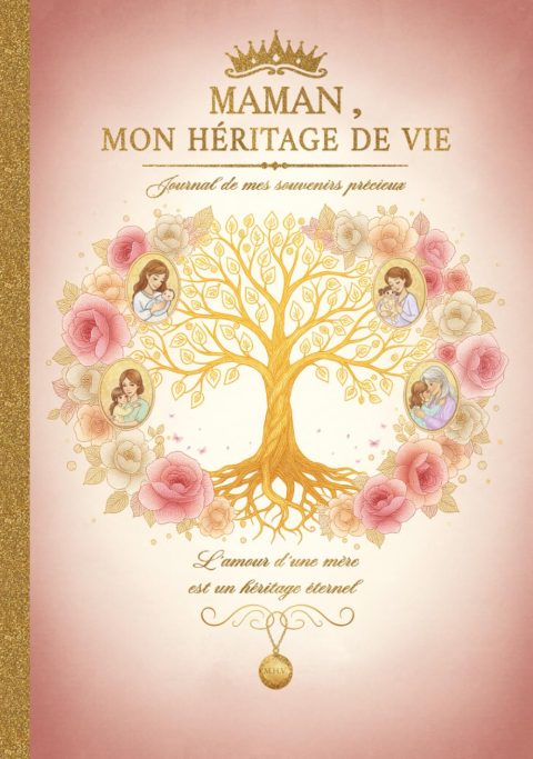 Maman, Mon Héritage de Vie : Journal-Mémoire à Compléter pour Transmettre Souvenirs, Valeurs et Amour