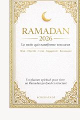 Mon Planner Ramadan 2026 : Spiritualité, Introspection et Développement Personnel pour un Mois Sacré Épanouissant