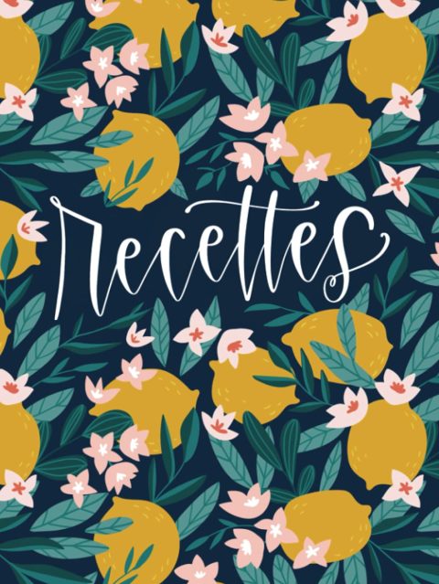 Cahier de Recettes à Remplir : Mon Livre de Cuisine Personnalisé