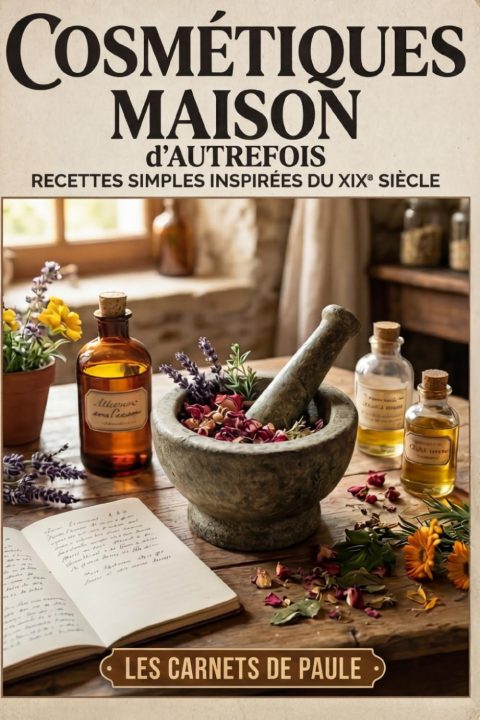 Cosmétiques Maison d'Autrefois : Recettes Simples Inspirées du XIXe Siècle