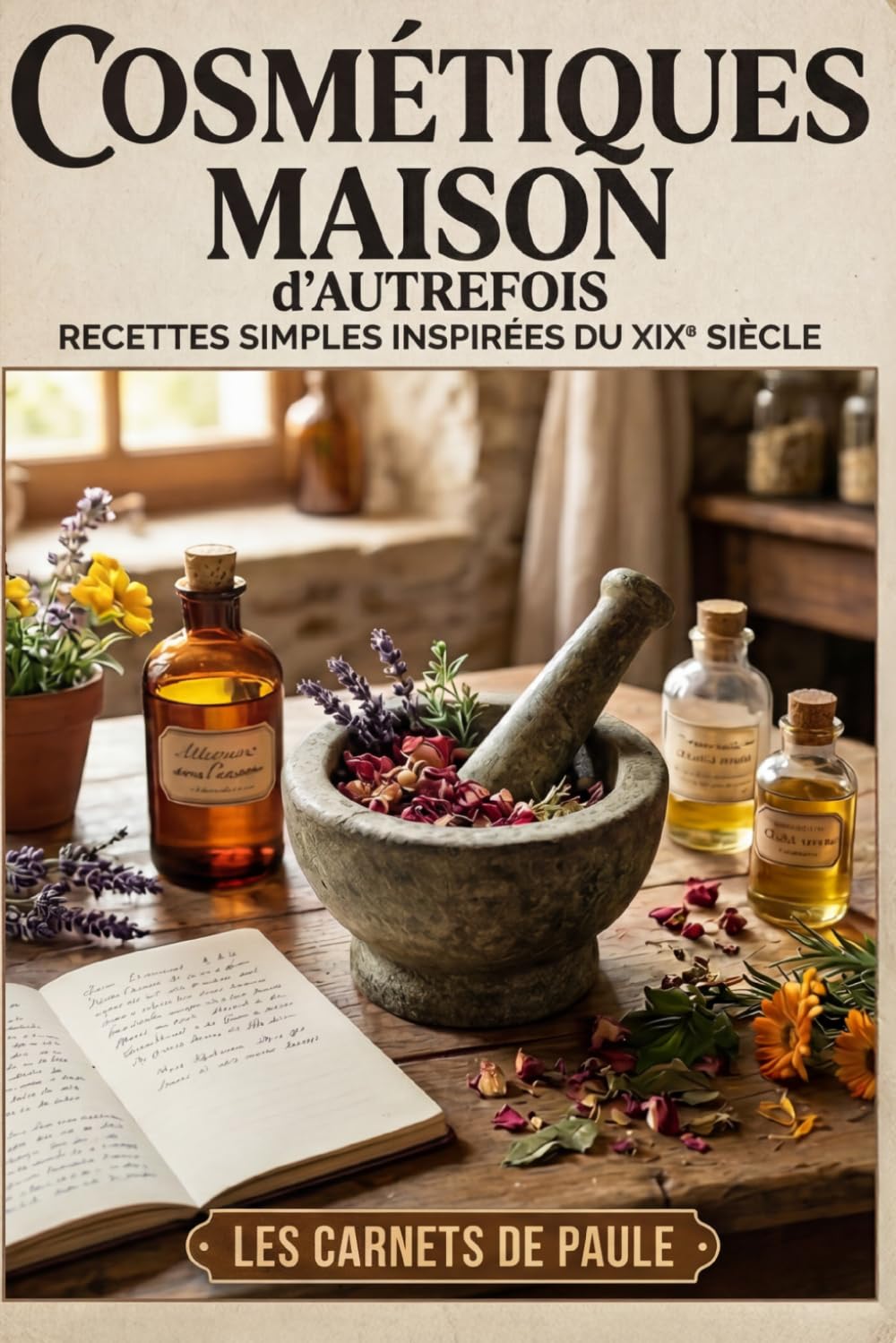 Cosmétiques Maison d'Autrefois : Recettes Simples Inspirées du XIXe Siècle