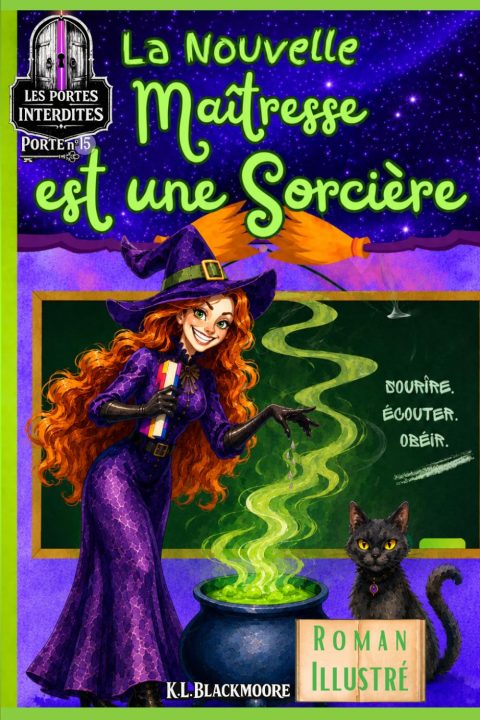 La Nouvelle Maîtresse est une Sorcière : Roman Jeunesse Fantastique et Mystère pour 8-12 ans