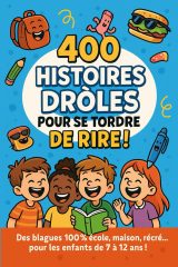 400 Histoires Drôles : Le Carnet Indispensable pour Rire et Lire de 7 à 12 Ans