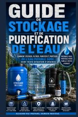 Guide de stockage et de purification de l'eau : Sécurisez votre approvisionnement en eau potable en cas d'urgence