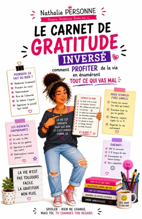 Le Carnet de Gratitude Inversée : Rire de ses malheurs et trouver la légèreté au quotidien