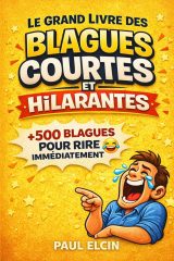 Le Grand Livre des Blagues Courtes et Hilarantes: Plus de 500 blagues pour rire immédiatement en famille et entre amis