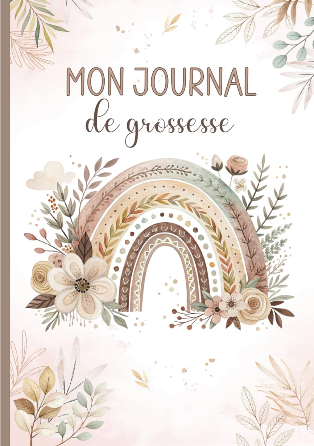 Mon Journal de Grossesse et de Naissance - Souvenirs Précieux pour Future Maman et Bébé - Édition Couleur