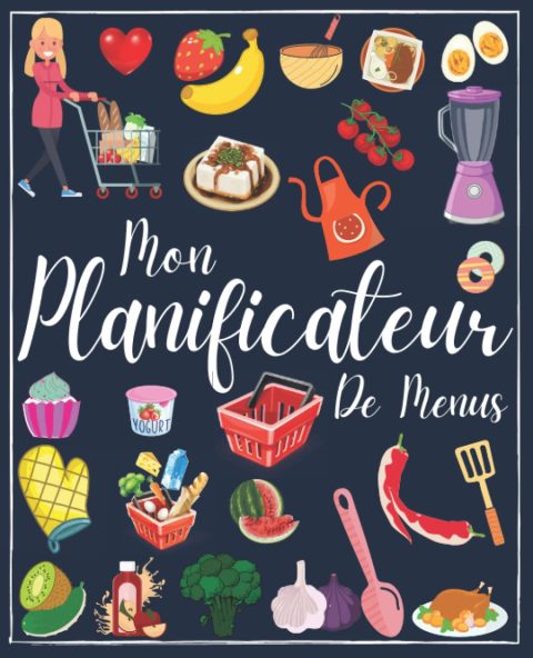 Planificateur de Menus Hebdomadaire et Liste de Courses Détaillée - Organisation Facile des Repas