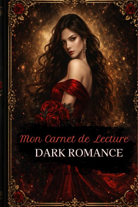 Journal de Suivi de Lecture - Dark Romance : Carnet Organisé pour Consigner Vos Romances Préférées
